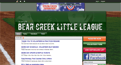 Desktop Screenshot of bearcreekll.com